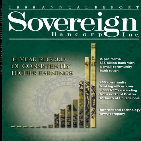 soverreigh bancorp 1999_annual_report