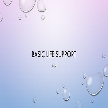 basic life support power point terbaru 2025 | PPTX