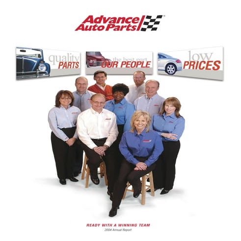 advance auto parts 2004_ar