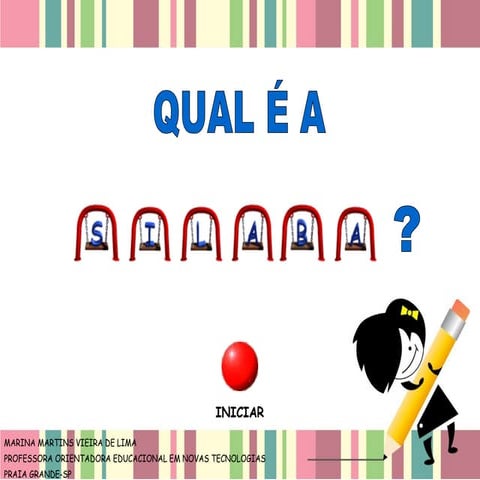 Qual a sílaba