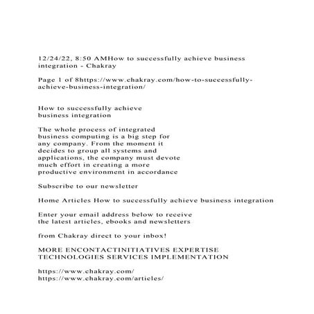 122422, 850 AMHow to successfully achieve business integrat.docx