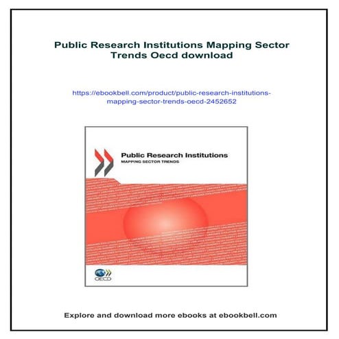 Public Research Institutions Mapping Sector Trends Oecd