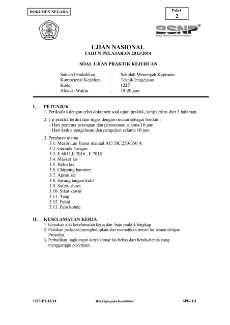 1227 P2 Spk Teknik Pengelasan Filet