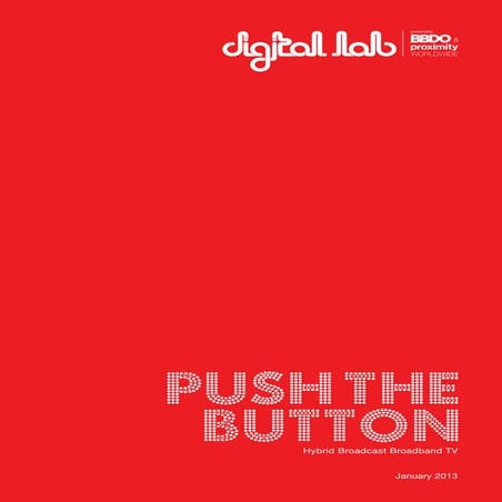 Thought Paper - Push the Button