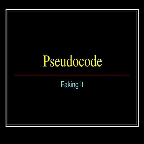 Pseudocode of programming for problem solving.pptx