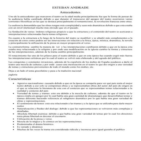 el teatro en el siglo de oro 