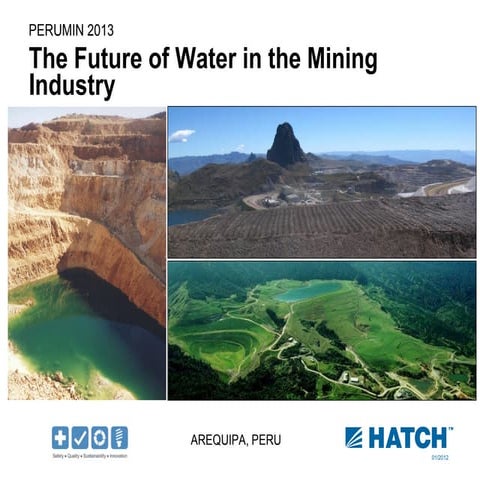 PERUMIN 31: The Future of Water in The Mining Industry