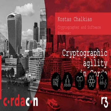 DevDay: Cryptographic Agility, Kostas Chalkias