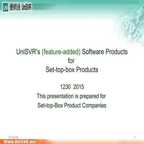 Set up box can become home IoT server