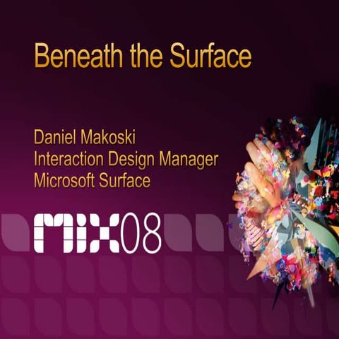 Beneath the Surface: The Natural Experience Vision