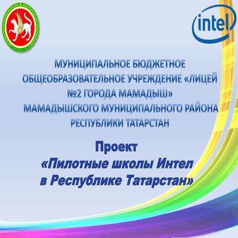 презентация интел мамадыш1234