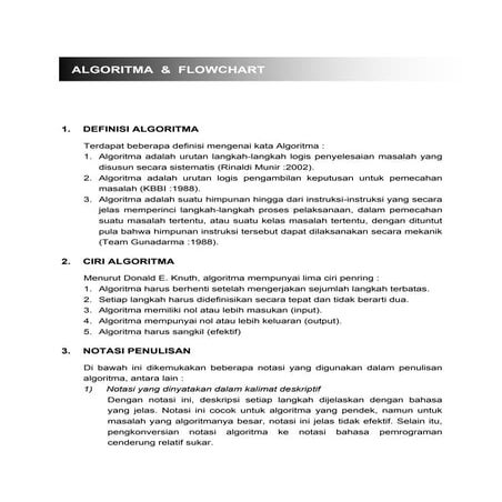 Algoritma Basic | PDF