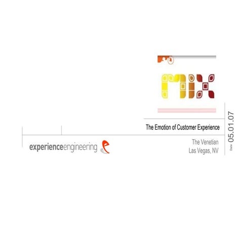 The Emotion of Customer Experience