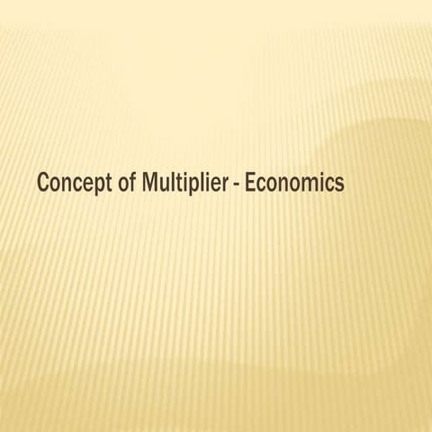  concept-of-multiplier-