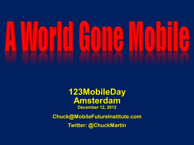 123mobile - Chuck Martin - A World ...