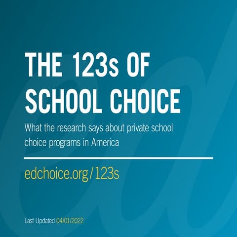 The 123s of School Choice - 2022 | PDF