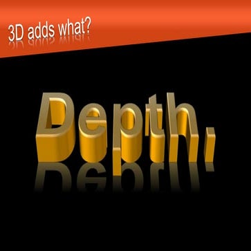 123's of 3D Advertising