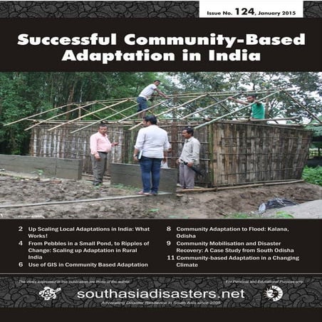 124 successful community based adaptation in india