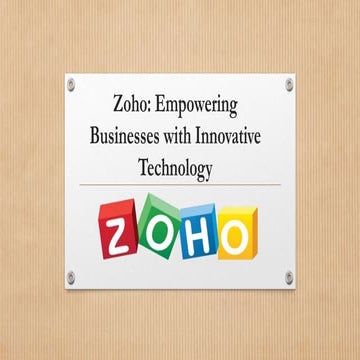 Zoho 