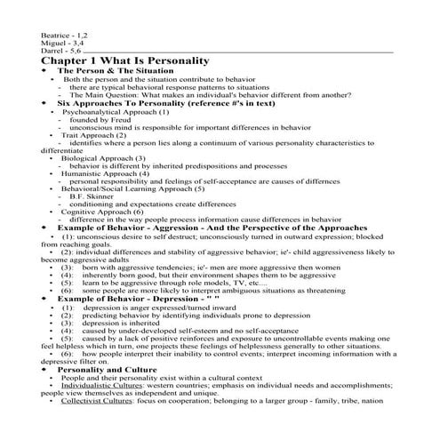 Psych Chapters 1-6 Midterm #1