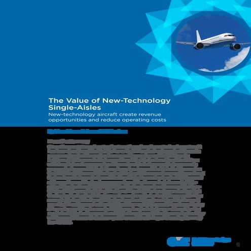 The Value of New-Technology Single-Aisles