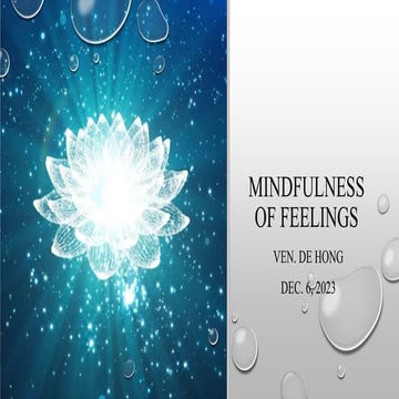 12/6/2023 - Mindfulness Meditation and Dharma Talk with Venerable De Hong