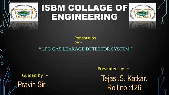 LPG gas leakage detection and protection system | PPTX