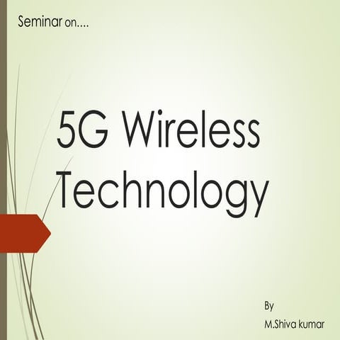 5G technology 