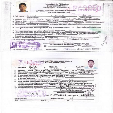 Insurance Commission License