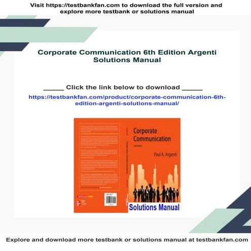 Corporation visual data 3