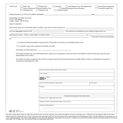 Texas Bond Forms | PDF