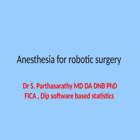1279594111 anesthesia for robotic surg.ppt