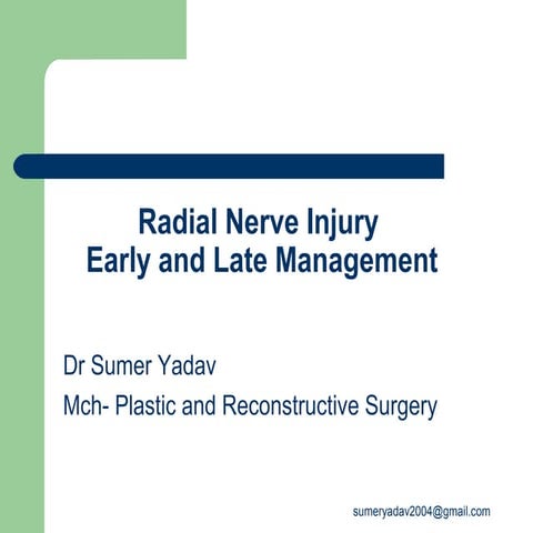 radial nerve palsy 