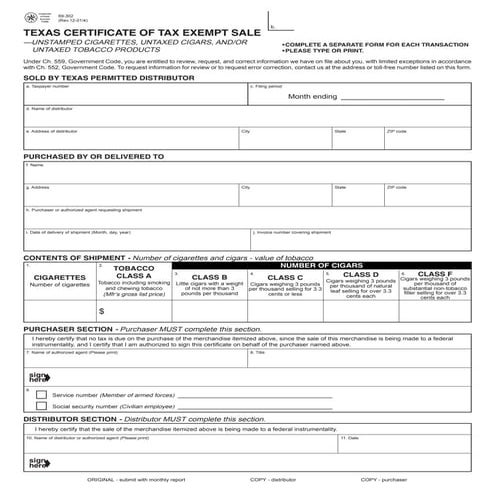 tobacco permit texas Texas Underage Smoking - Regulatory Forms-69-117 Texas Cigarettes and  Tobacco Products Retail Employee Notification