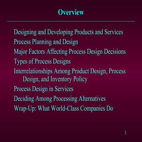 reverse engineering process and product planning techniques