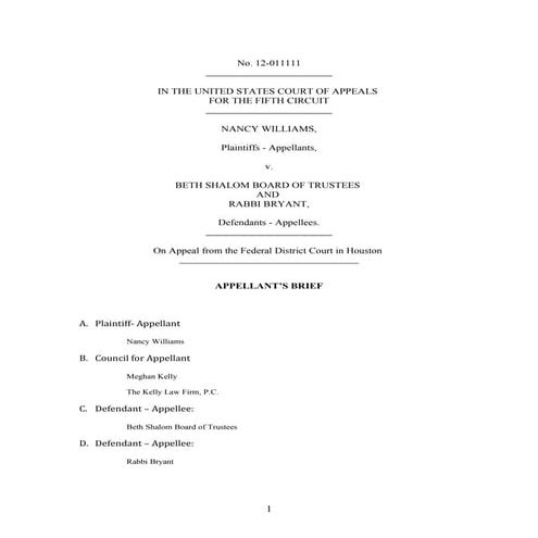 Appellate Brief | PDF