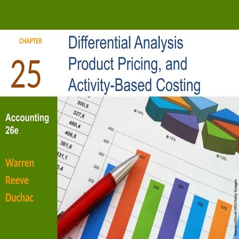 Differential Analysis Product Pricing Activity Based Costing | PPTX