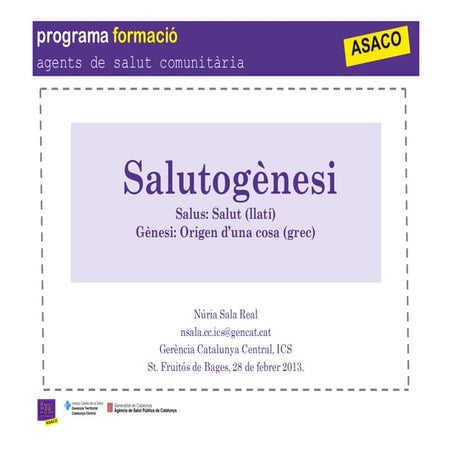 Salutogènesi