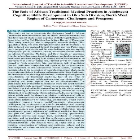 Traditional Medicine in Nigeria | PDF