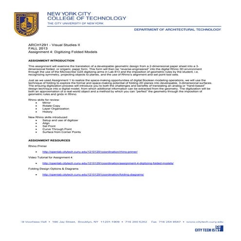 1291 fa13 assign4_digitizing_folded_models