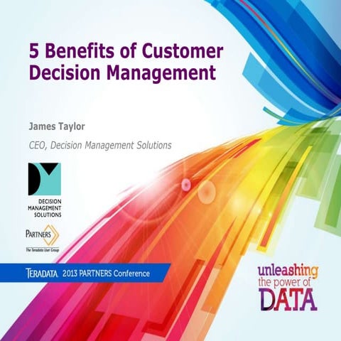 Customer Decision Management - 5 Benefits