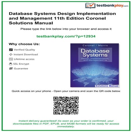 Comprehensive Guide to Database Systems Design and SQL Implementation | PDF