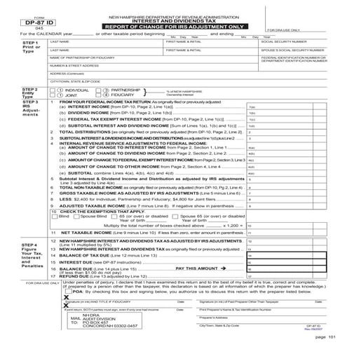 ROC Interest & Dividends Tax