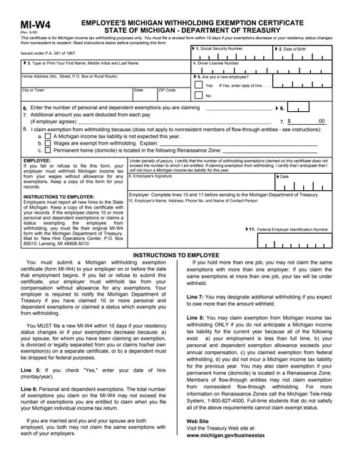 Form w4 | PDF