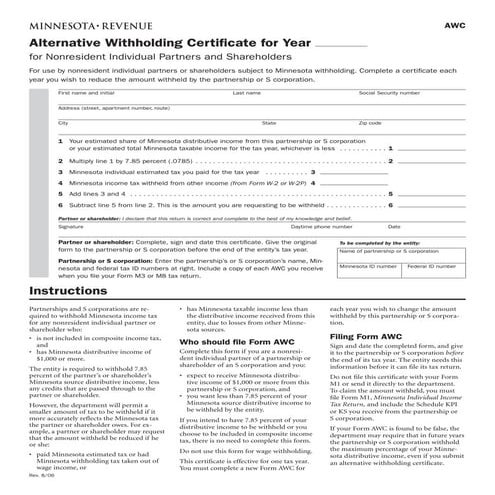 AWC taxes.state.mn.us