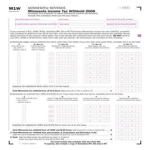Fill-In Form | PDF