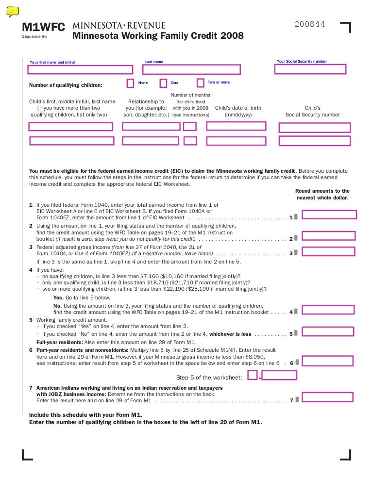 M1WFC taxes.state.mn.us