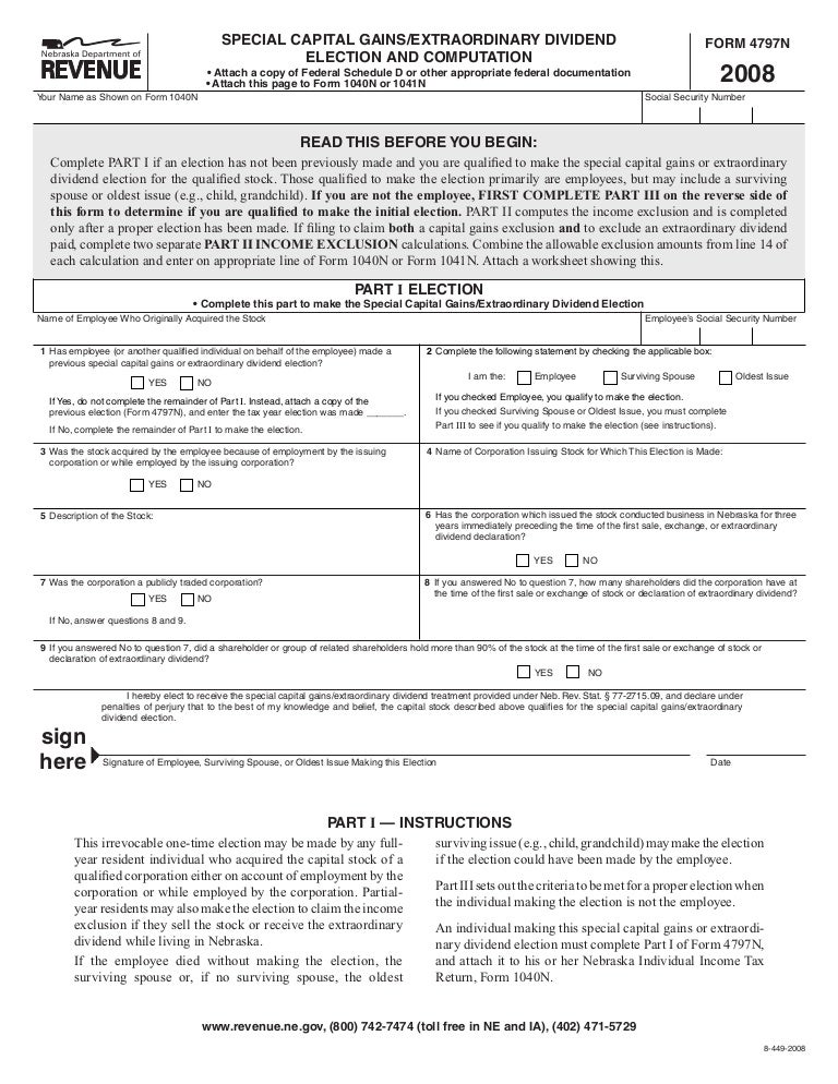Revenue Ne Gov Tax Current F 4797n