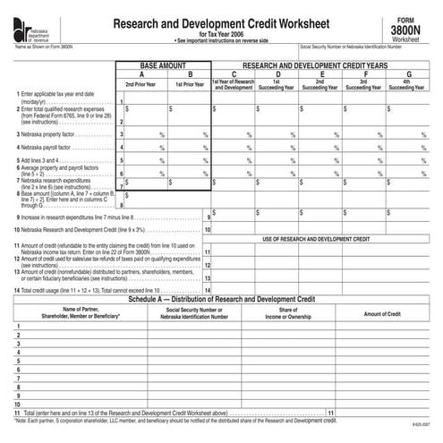 Net Operating Loss (NOL) Deduction Form | PDF