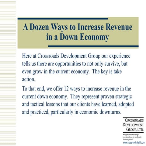 12 Ways To Increase Revenue01 09